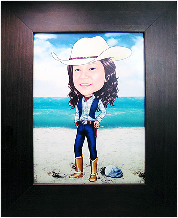 原木色小木框(Q版畫加購商品-不含Q畫)